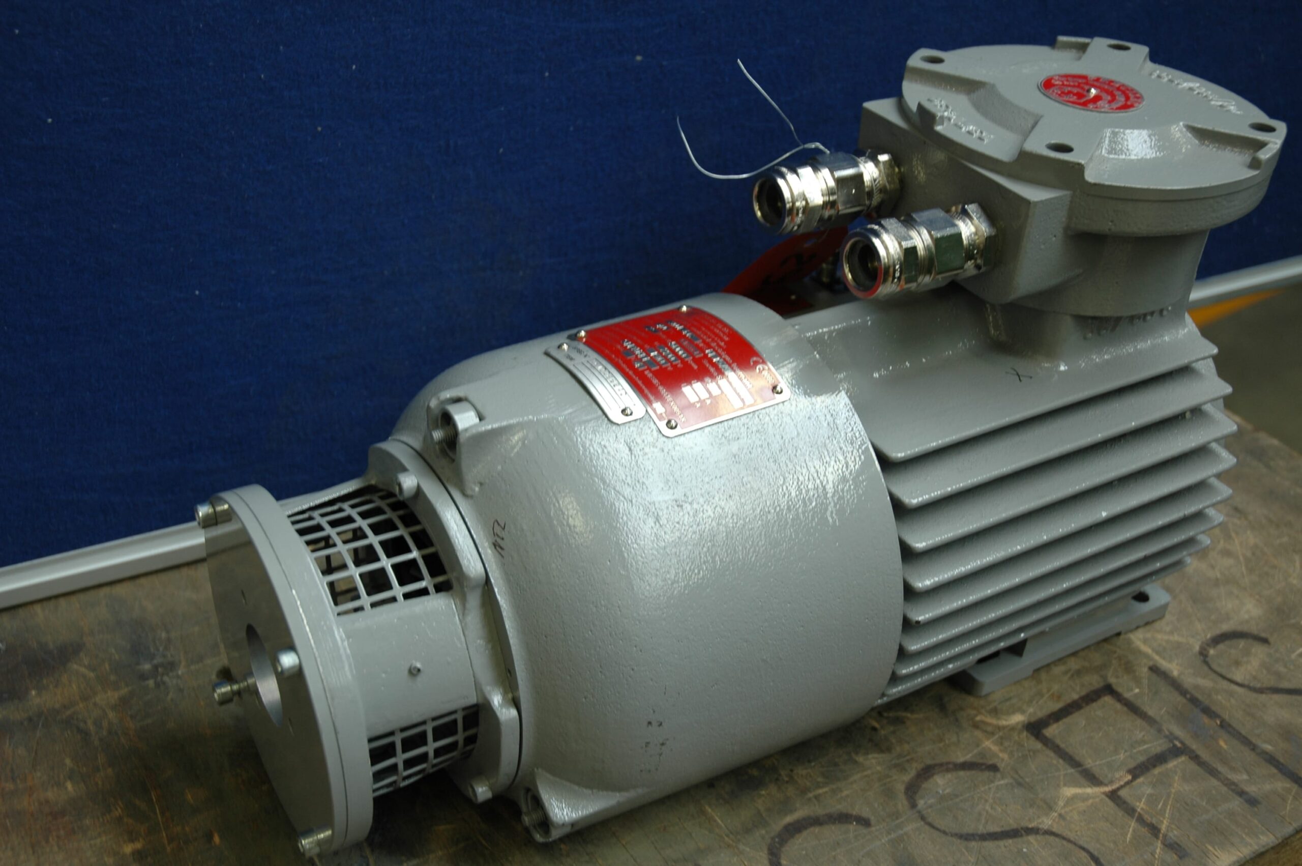Moteur industriel à courant continu ATEX Seramel de Radio Energie